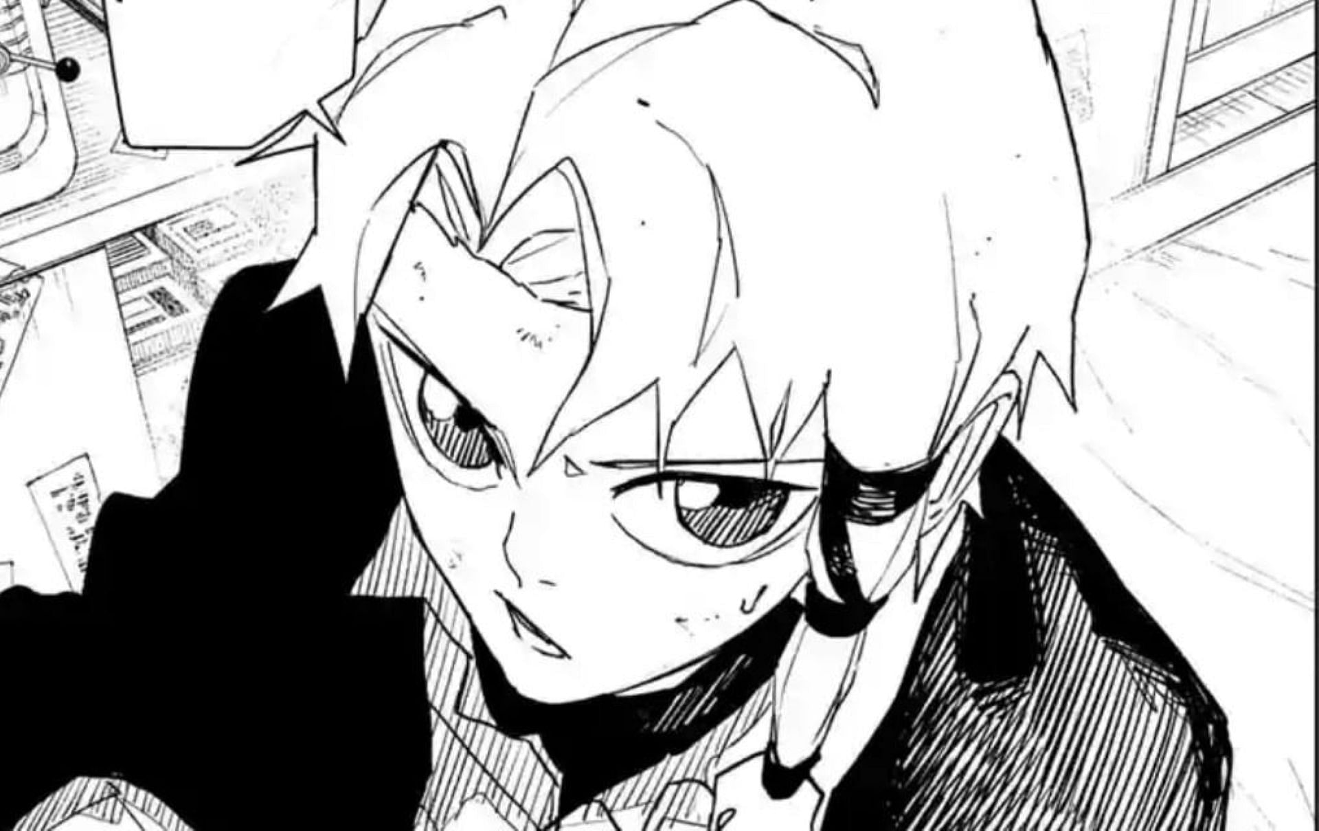 Hiruhiko, as seen in the chapter (Image via Shueisha)